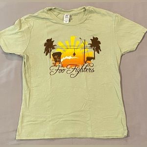 Foo Fighters shirt, Ladies Small